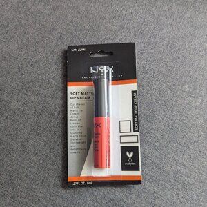NYX Pink Lip gloss Color San Juan Soft Matte Lip Cream